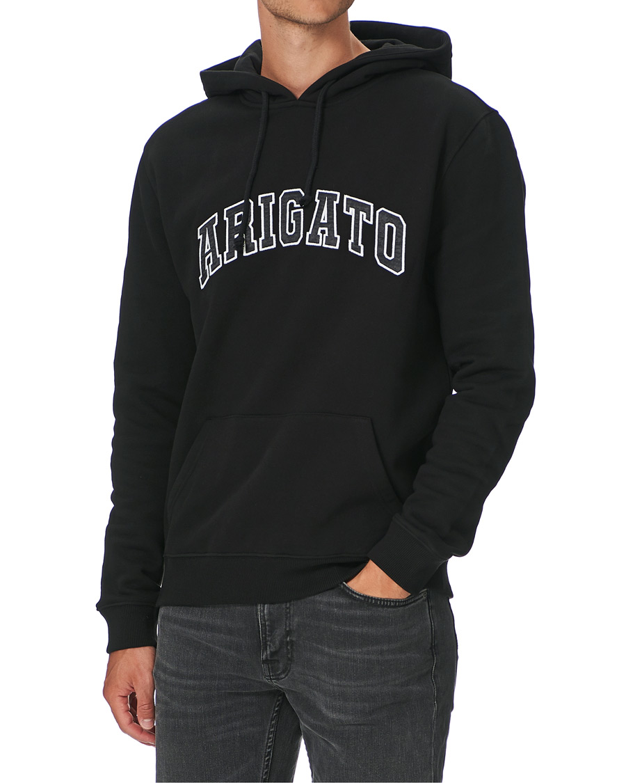 Herr | Tröjor | Axel Arigato | College Logo Hoodie Black