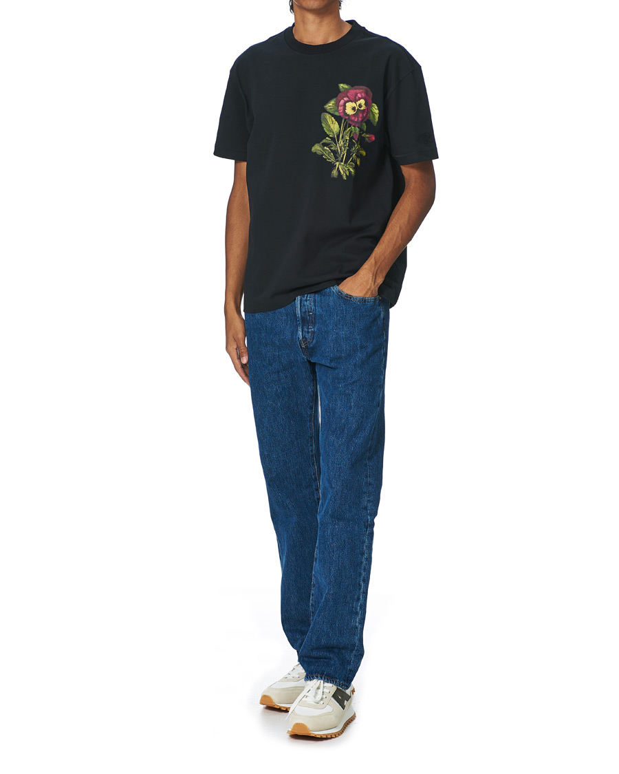 Herr | T-Shirts | KENZO | Flower Print T-Shirt Black