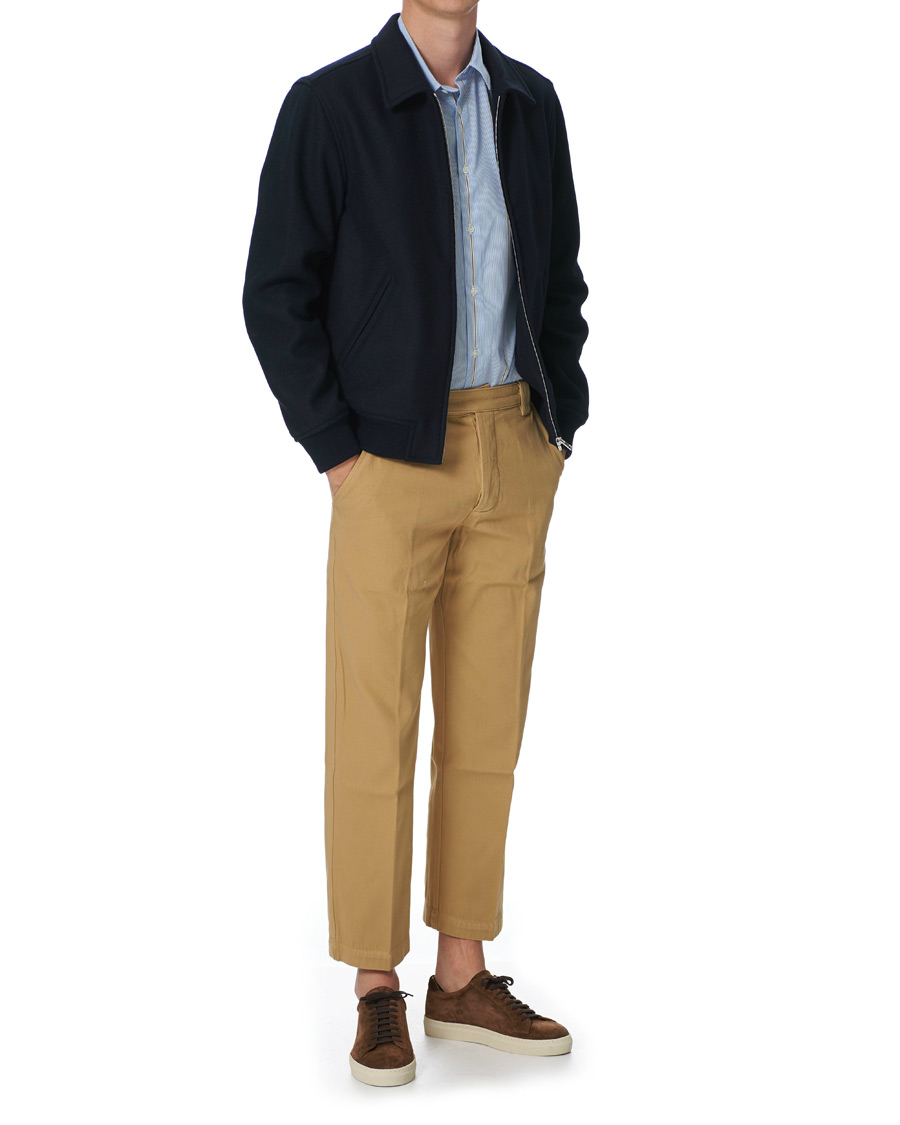 Herr | Skjortor | A.P.C. | Anthony Striped Shirt Light Blue