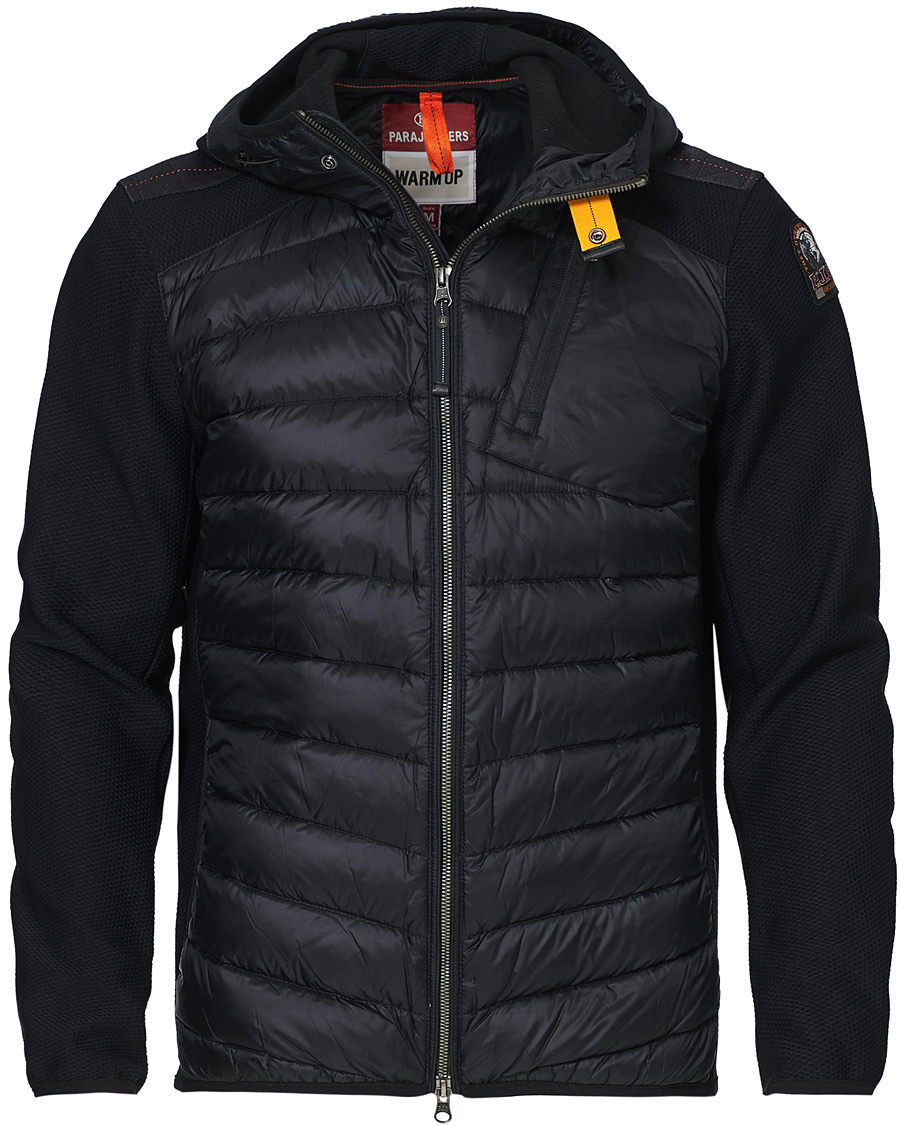 Herr | Jackor | Parajumpers | Nolan Hybrid Hooded Jacket Black
