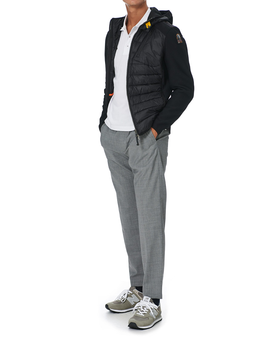Herr | Jackor | Parajumpers | Nolan Hybrid Hooded Jacket Black
