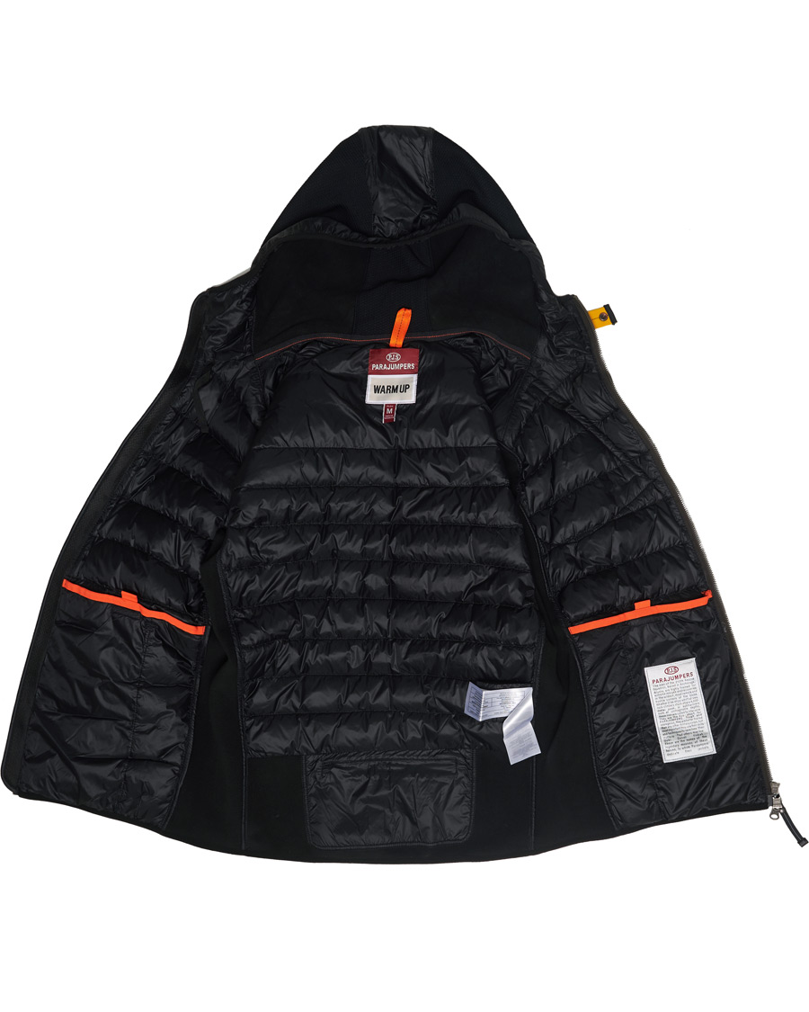Herr | Jackor | Parajumpers | Nolan Hybrid Hooded Jacket Black