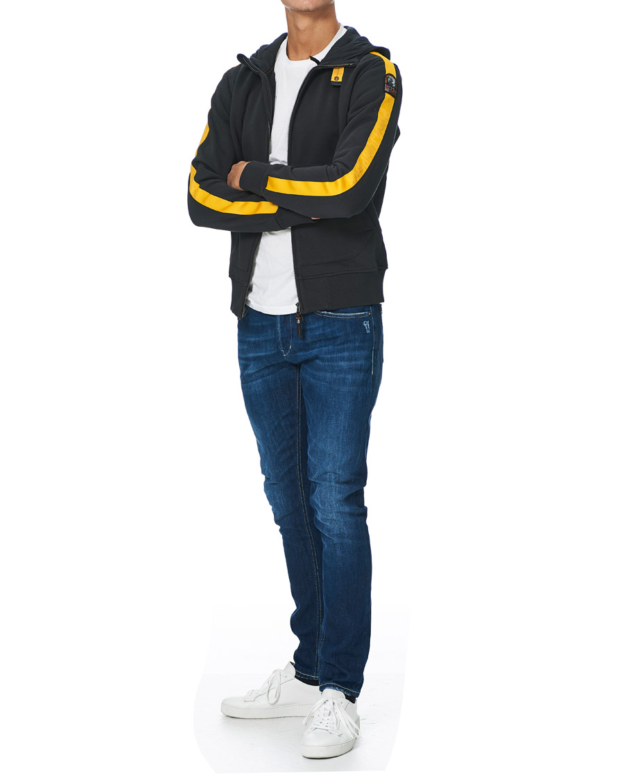 Herr | Tröjor | Parajumpers | Aldrin Full-Zip Hoodie Black