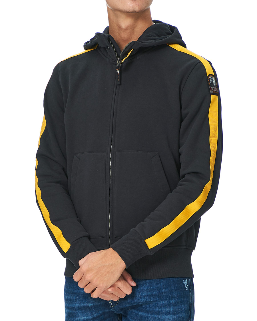 Herr | Tröjor | Parajumpers | Aldrin Full-Zip Hoodie Black