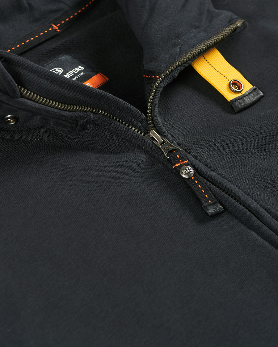Herr | Tröjor | Parajumpers | Aldrin Full-Zip Hoodie Black