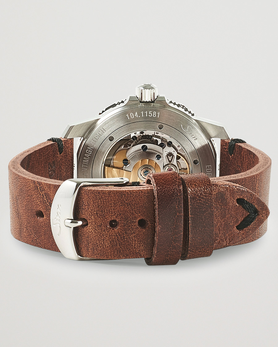 Herr | Sinn 104 I W Pilot Watch 41mm Leather Strap White | Sinn | 104 I W Pilot Watch 41mm Leather Strap White