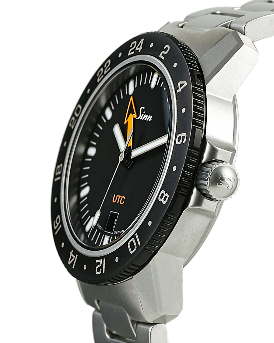 Herr | Sinn 105 UTC Sport Watch 41mm Black | Sinn | 105 UTC Sport Watch 41mm Black