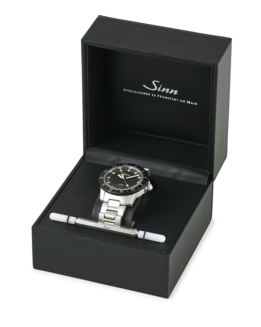 Herr | Sinn 105 UTC Sport Watch 41mm Black | Sinn | 105 UTC Sport Watch 41mm Black