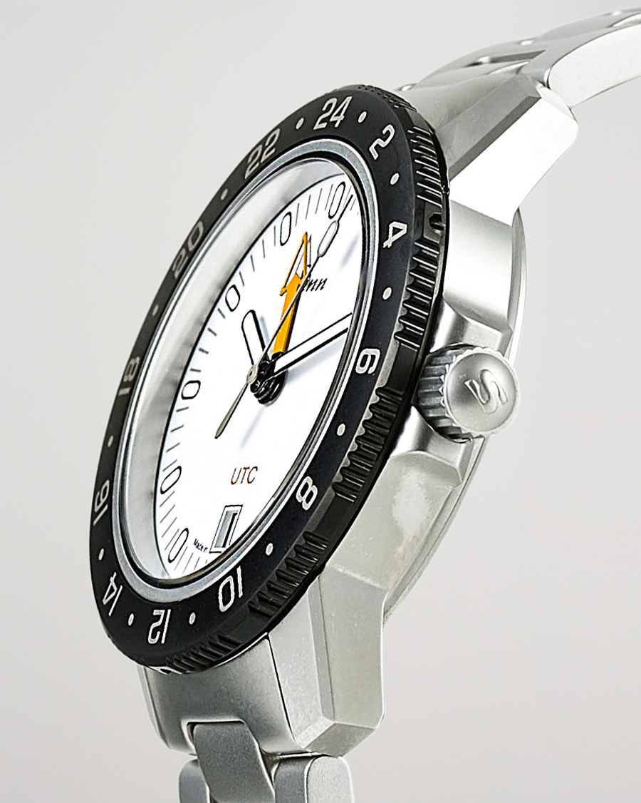 Herr | Sinn 105 UTC Sport Watch 41mm White | Sinn | 105 UTC Sport Watch 41mm White