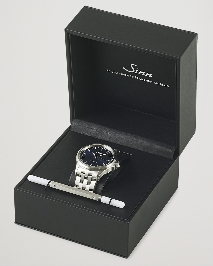 Herr | Sinn 556 Stainless Steel Watch 38,5mm Blue | Sinn | 556 Stainless Steel Watch 38,5mm Blue