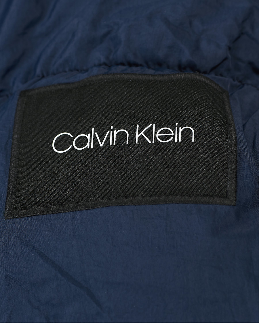 Herr | Jackor | Calvin Klein | Crinkle Nylon Puffer Jacket Navy