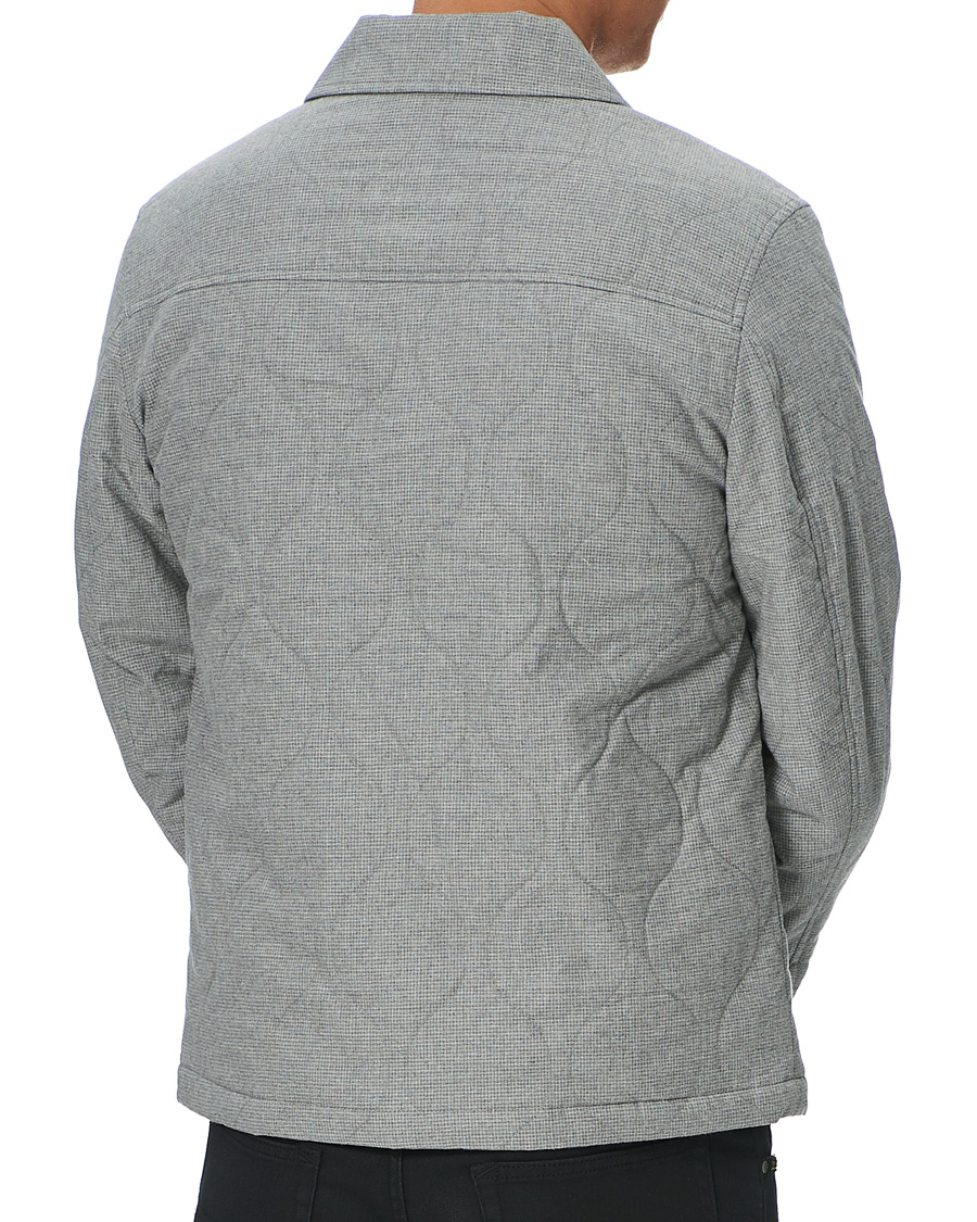 Herr | Jackor | Calvin Klein | Two Tone Light Padded Shirt Jacket Grey Heather