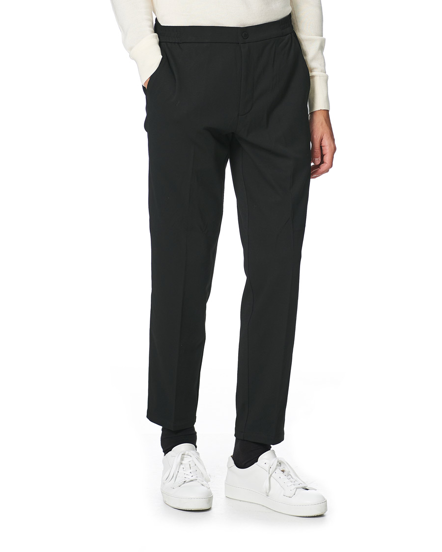 Herr | Byxor | Calvin Klein | Tapered Fit Jersey Hybrid Pants Black