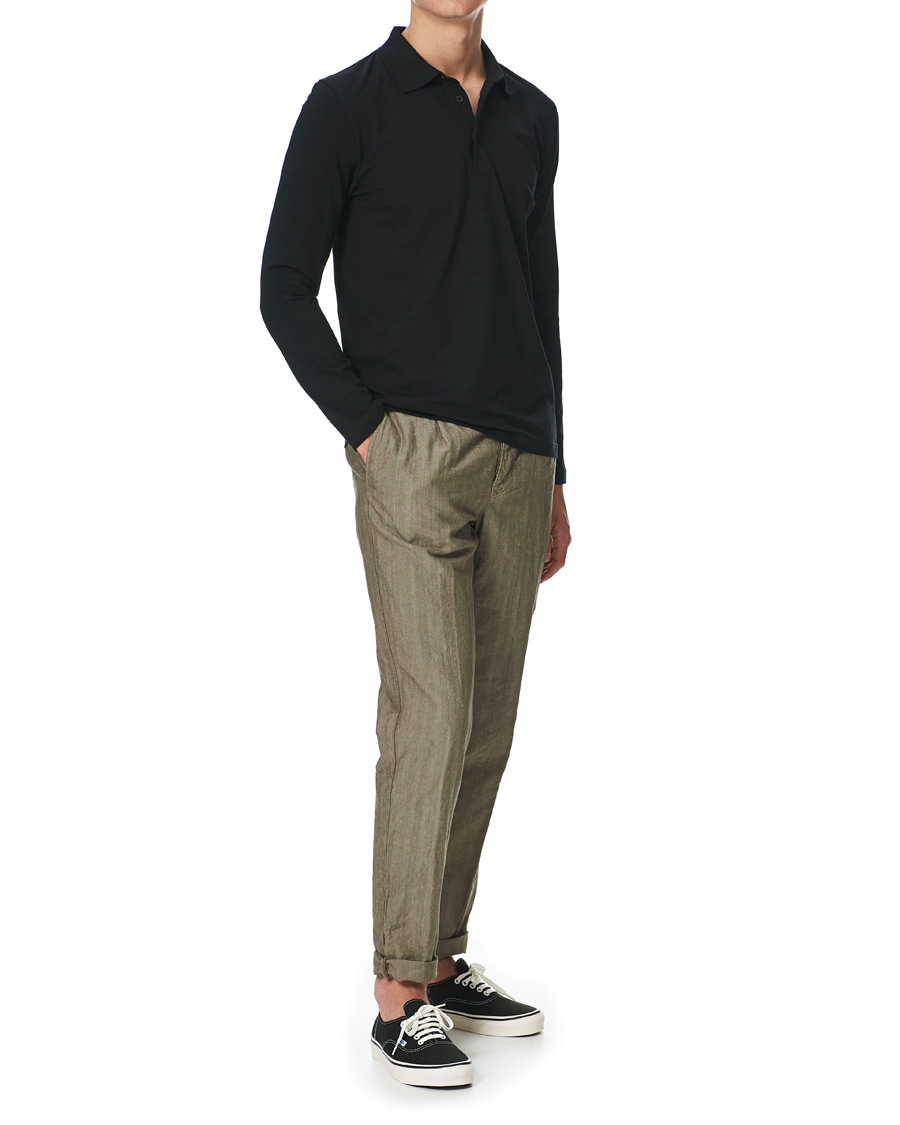 Herr | Tröjor | Filippa K | Luke Lycra Poloshirt Black
