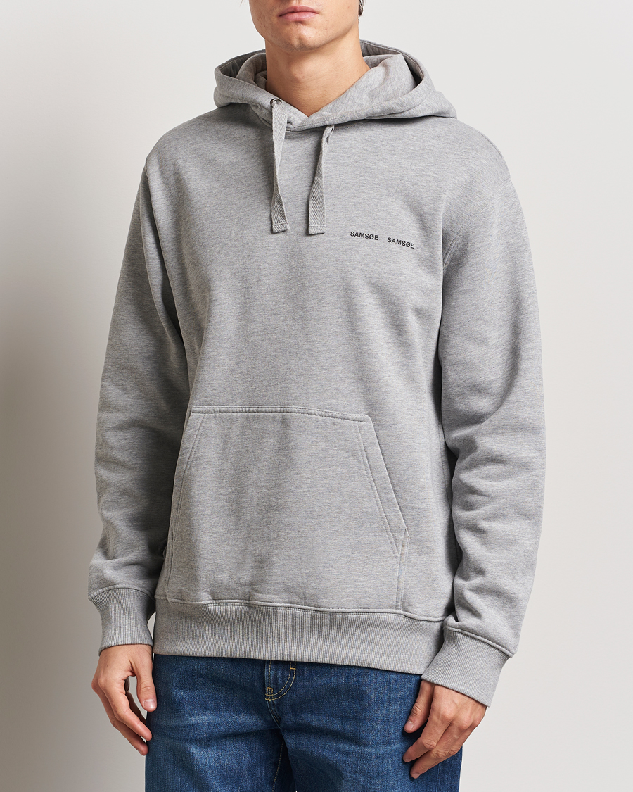 Herr | Avdelningar | Samsøe Samsøe | Norsbro Hoodie Grey Melange