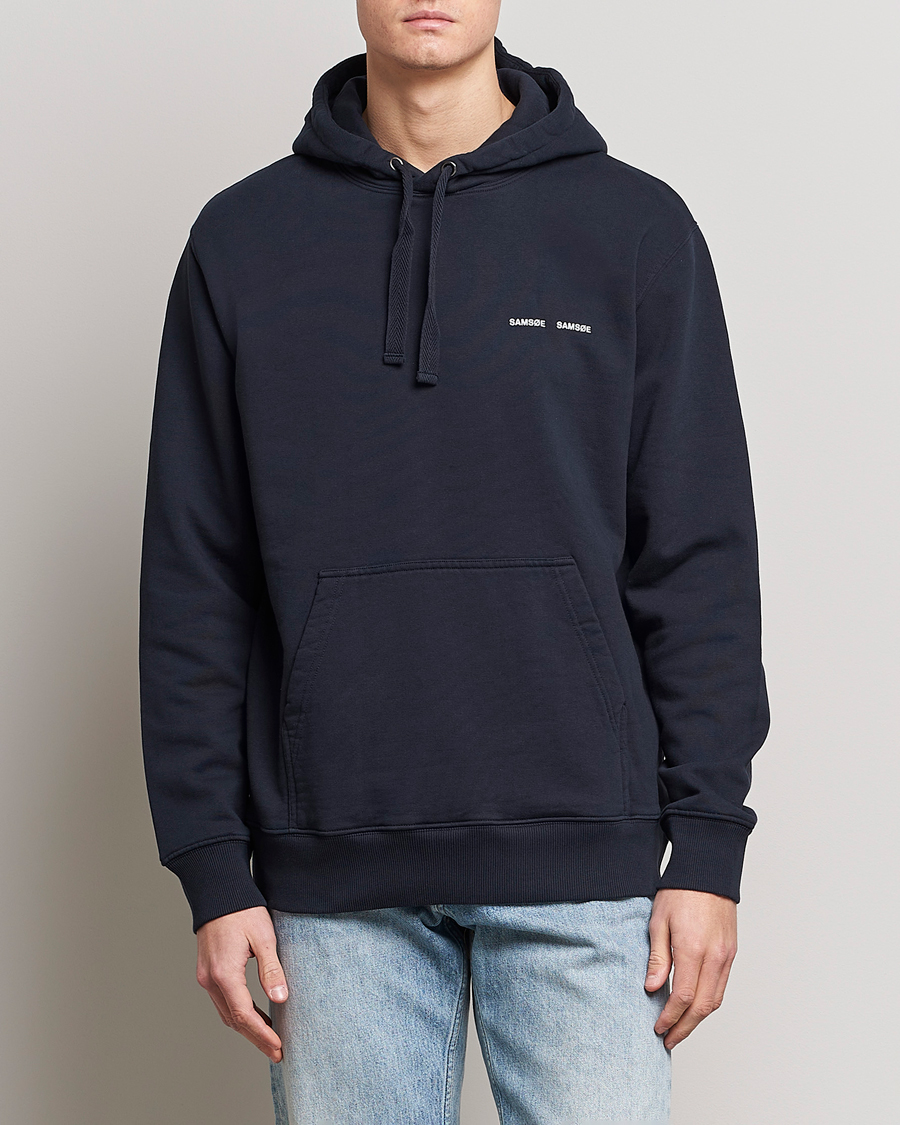 Herr | Tröjor | Samsøe Samsøe | Norsbro Hoodie Sky Captain