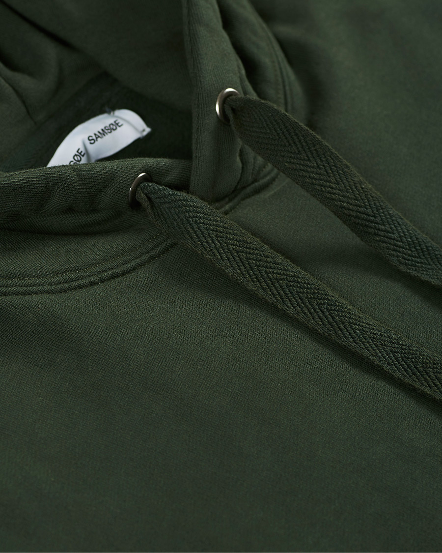 Herr | Tröjor | Samsøe Samsøe | Samsøe & Samsøe Norsbro Hoodie Kambu Green
