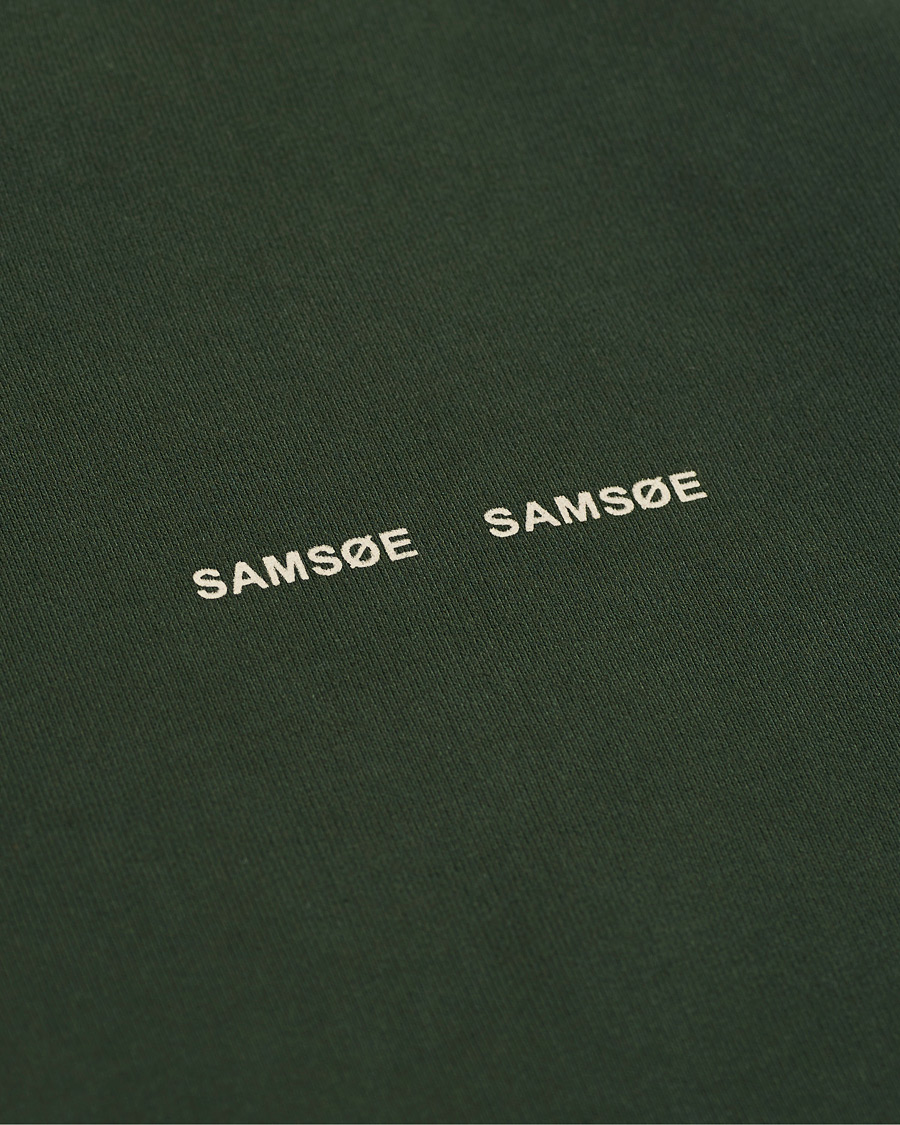 Herr | Tröjor | Samsøe Samsøe | Samsøe & Samsøe Norsbro Hoodie Kambu Green