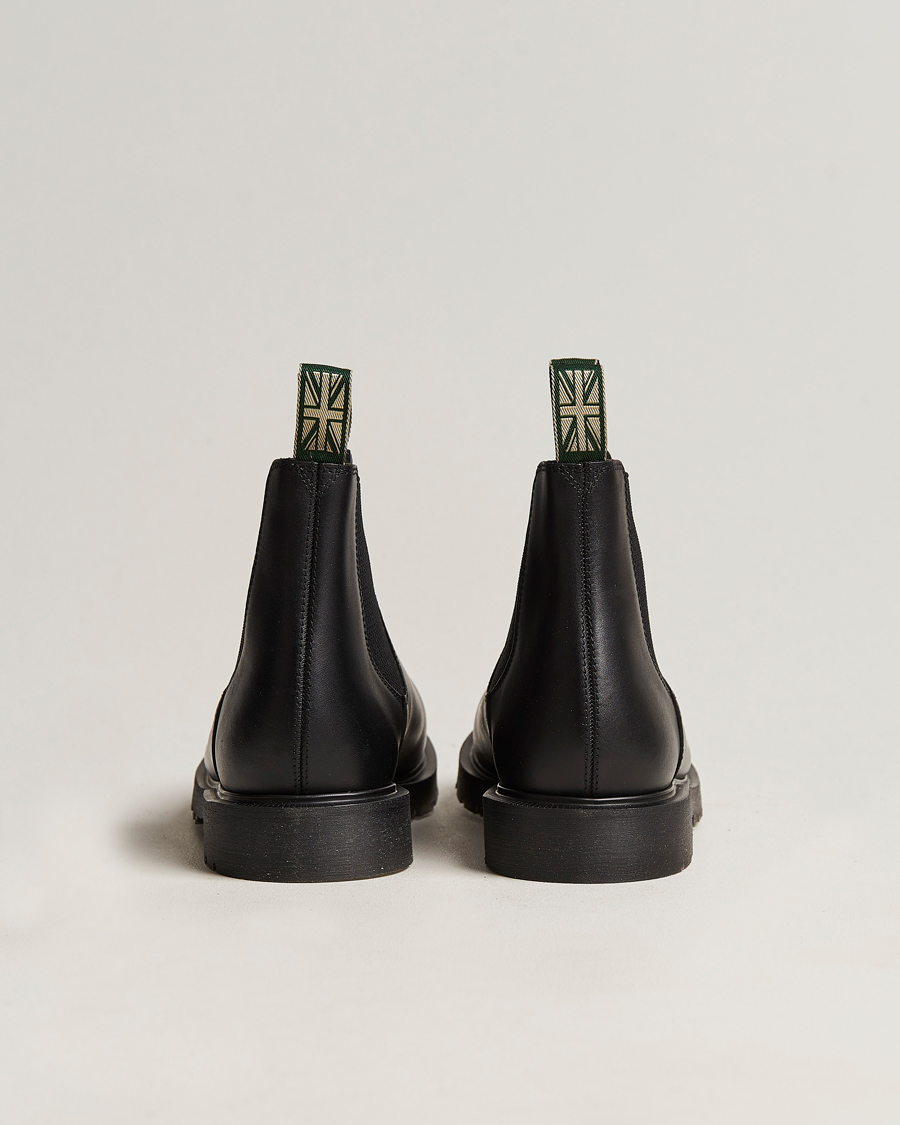 Herr | Kängor | Loake Shoemakers | Loake 1880 Mccauley Heat Sealed Chelsea Black Leather