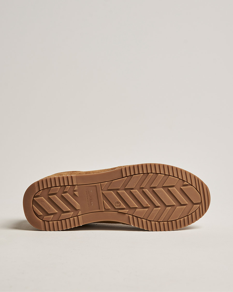 Herr | Sneakers | Design Loake | Bannister Running Sneaker Tan Suede