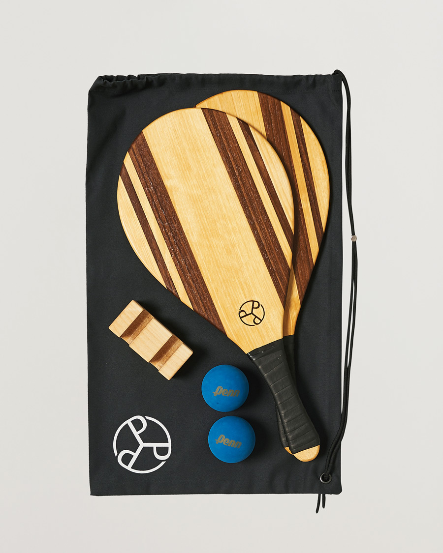Herr | Please Please Please Sandhammaren Birch/Walnut Beach Bat Set | Please Please Please | Sandhammaren Birch/Walnut Beach Bat Set