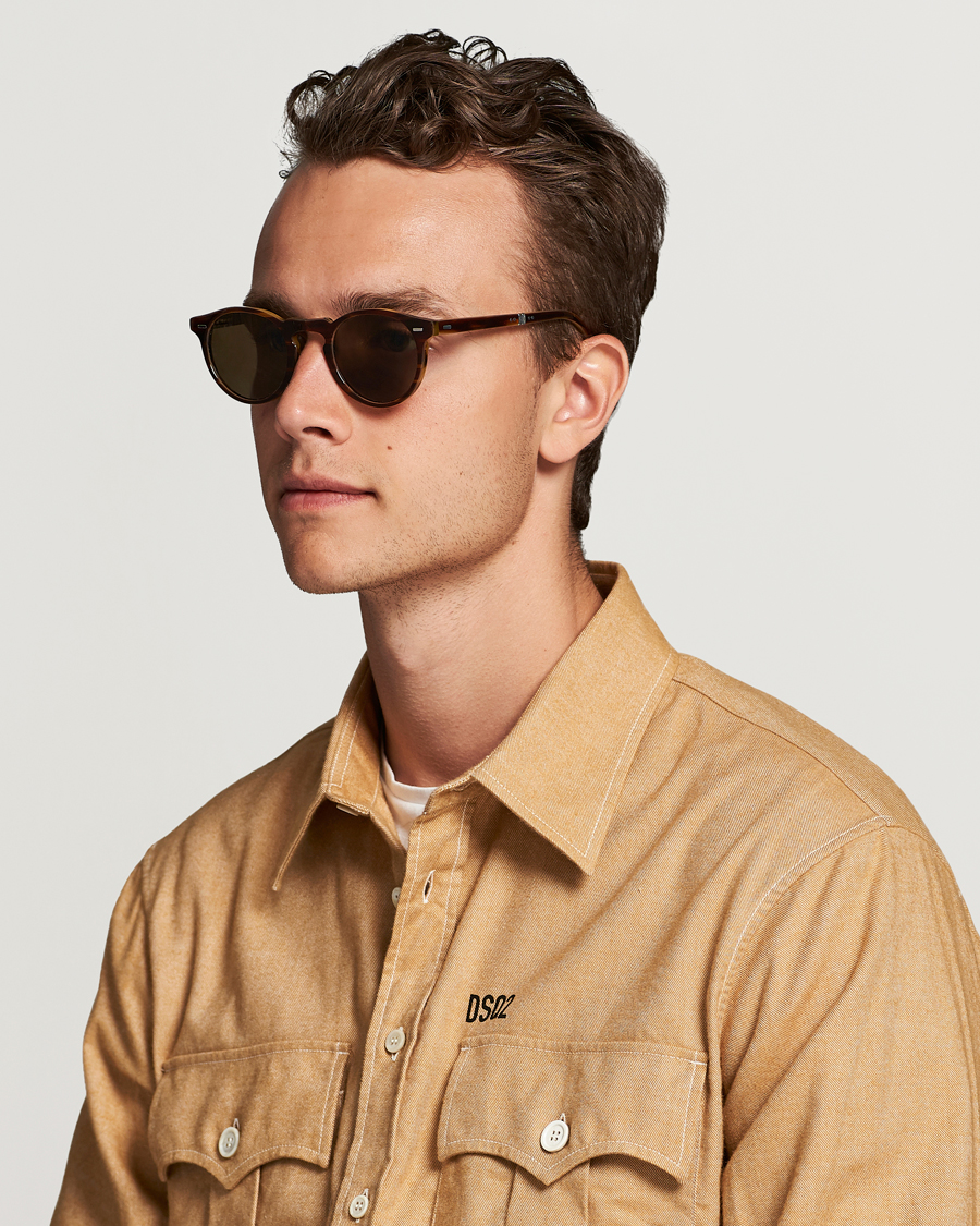 Herr | Summer | Oliver Peoples | Gregory Peck 1962 Folding Sunglasses Dark Brown