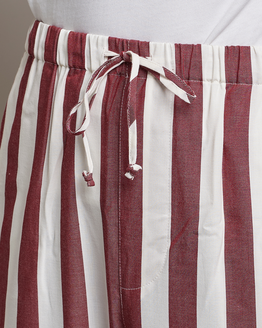 Herr | | Nufferton | Uno Striped Pyjama Set Red/White