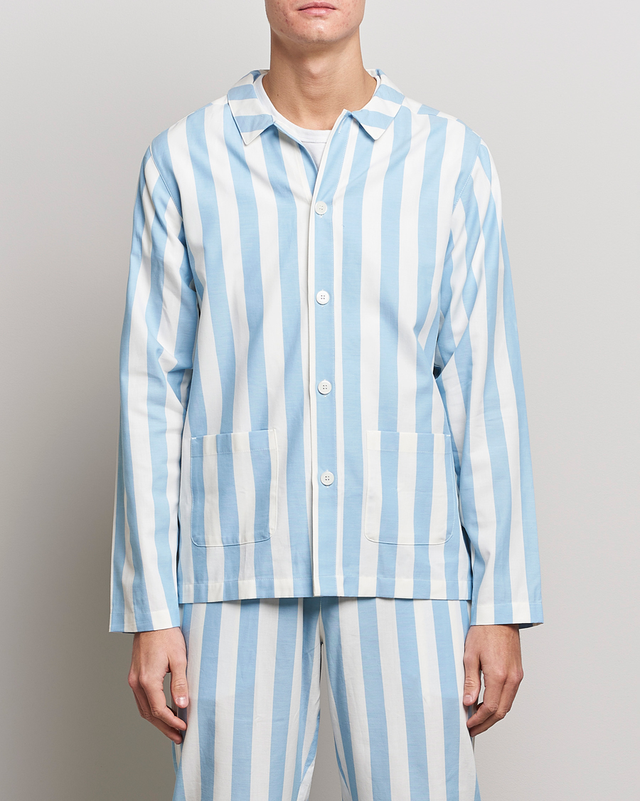 Herr | Rea livsstil | Nufferton | Uno Striped Pyjama Set Blue/White