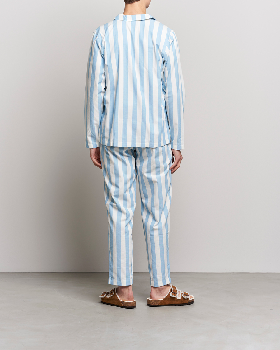 Herr | Pyjamas & Morgonrockar | Nufferton | Uno Striped Pyjama Set Blue/White