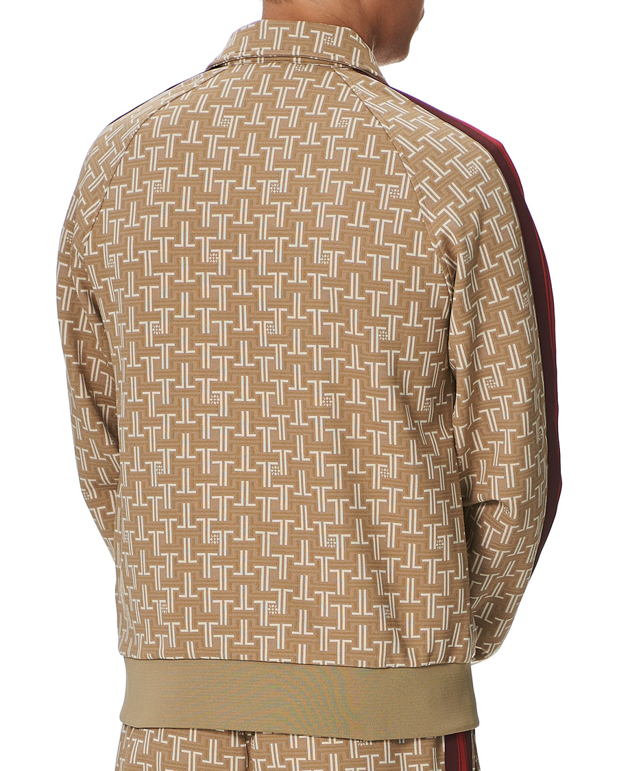Herr | Tröjor | Lanvin | Monogram Track Sweater Tan