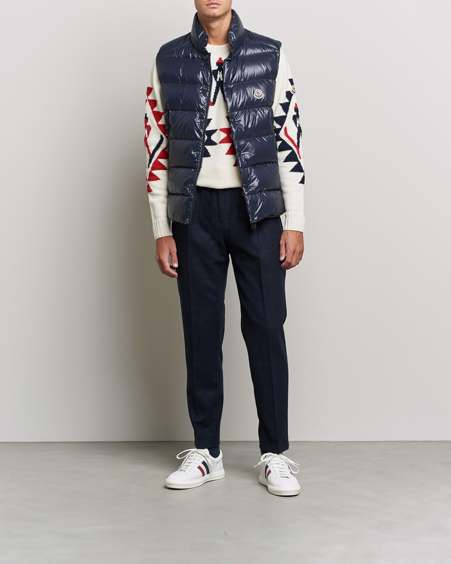 Herr | Västar | Moncler | Tibb Down Vest Navy