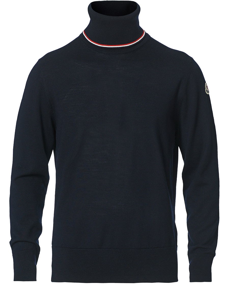 Herr | Tröjor | Moncler | Wool Turtleneck Navy