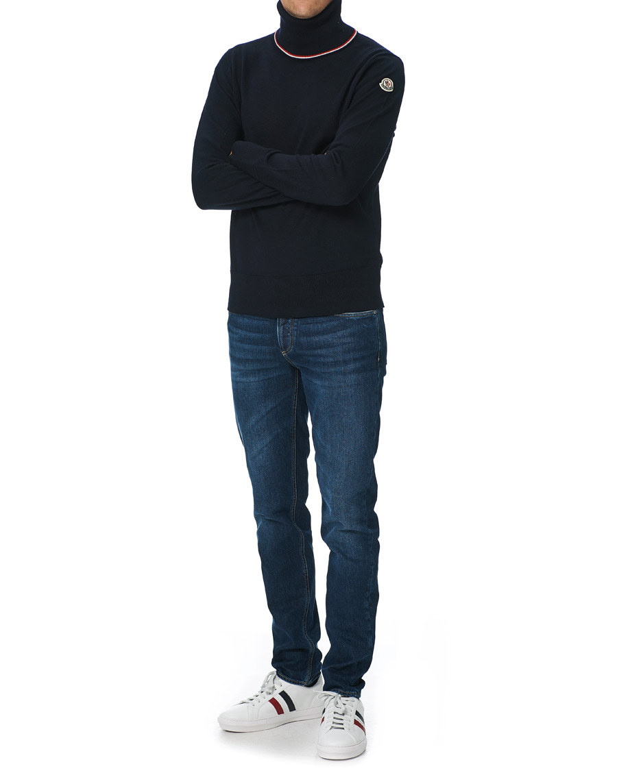 Herr | Tröjor | Moncler | Wool Turtleneck Navy