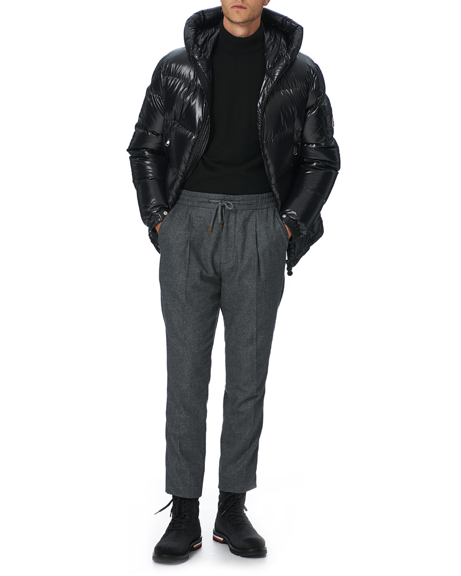 Herr | Moncler Vancouver Ankle Boots Black Suede | Moncler | Vancouver Ankle Boots Black Suede