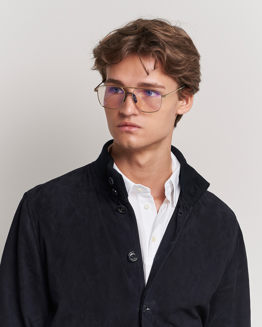 Herr | Fyrkantiga solglasögon | Gucci | GG0743S Photochromic Sunglasses Shiny Endura Gold