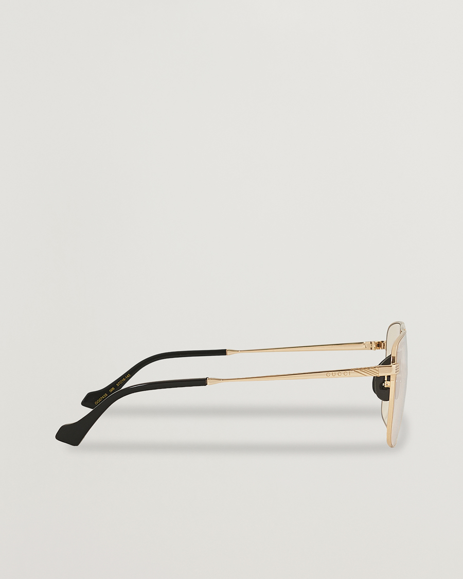 Herr | Gucci GG0743S Photochromic Sunglasses Shiny Endura Gold | Gucci | GG0743S Photochromic Sunglasses Shiny Endura Gold
