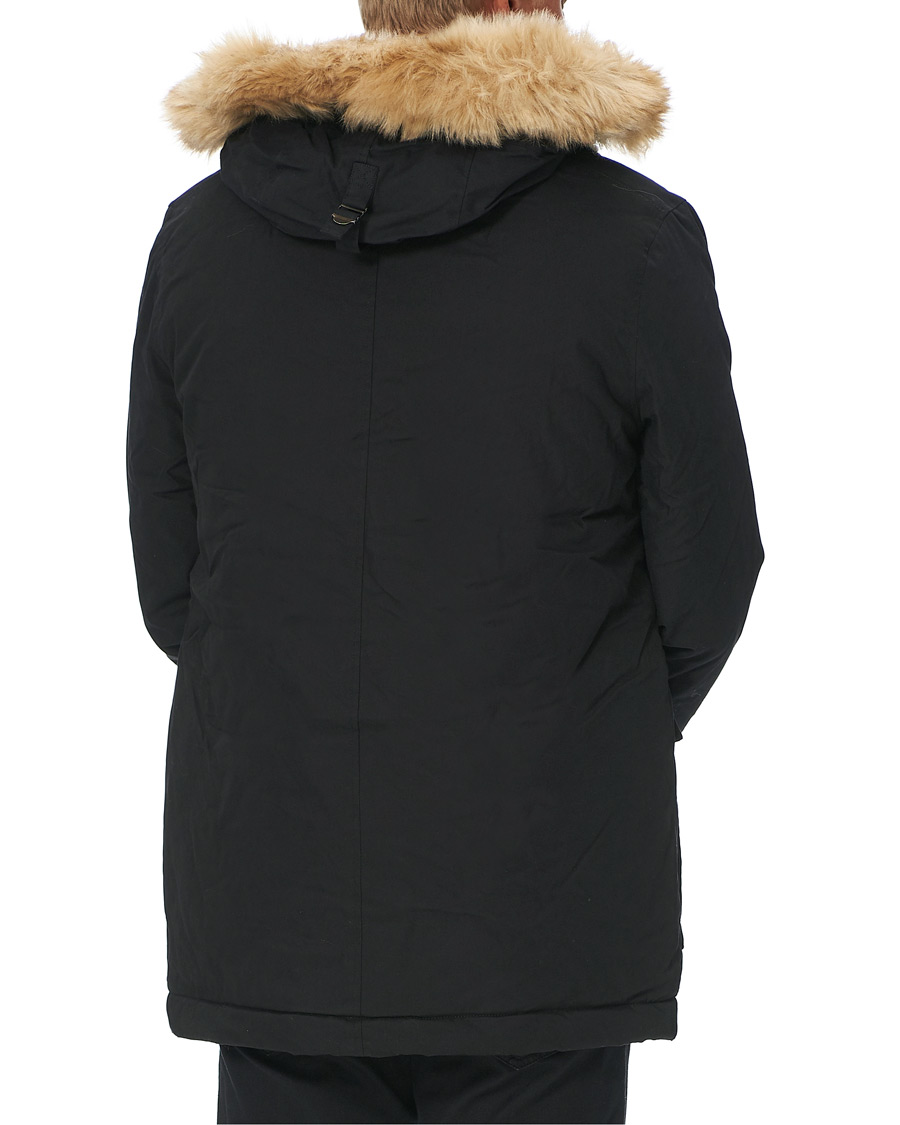 Herr | Jackor | Lyle & Scott | Winter Weight Micro Fleece Parka Black