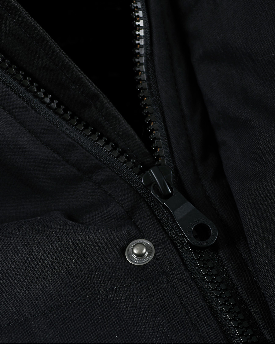 Herr | Jackor | Lyle & Scott | Winter Weight Micro Fleece Parka Black