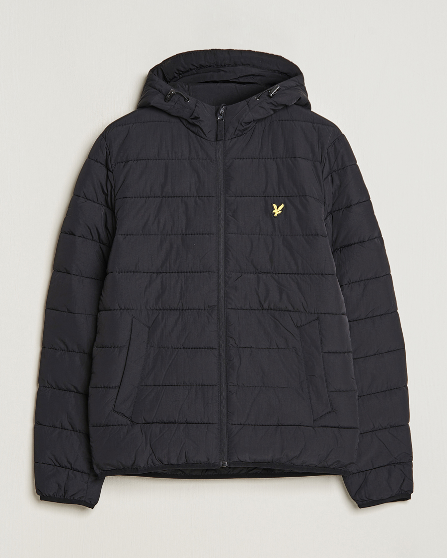 Herr | Jackor | Lyle & Scott | Lightweight Puffer Jacket Jet Black