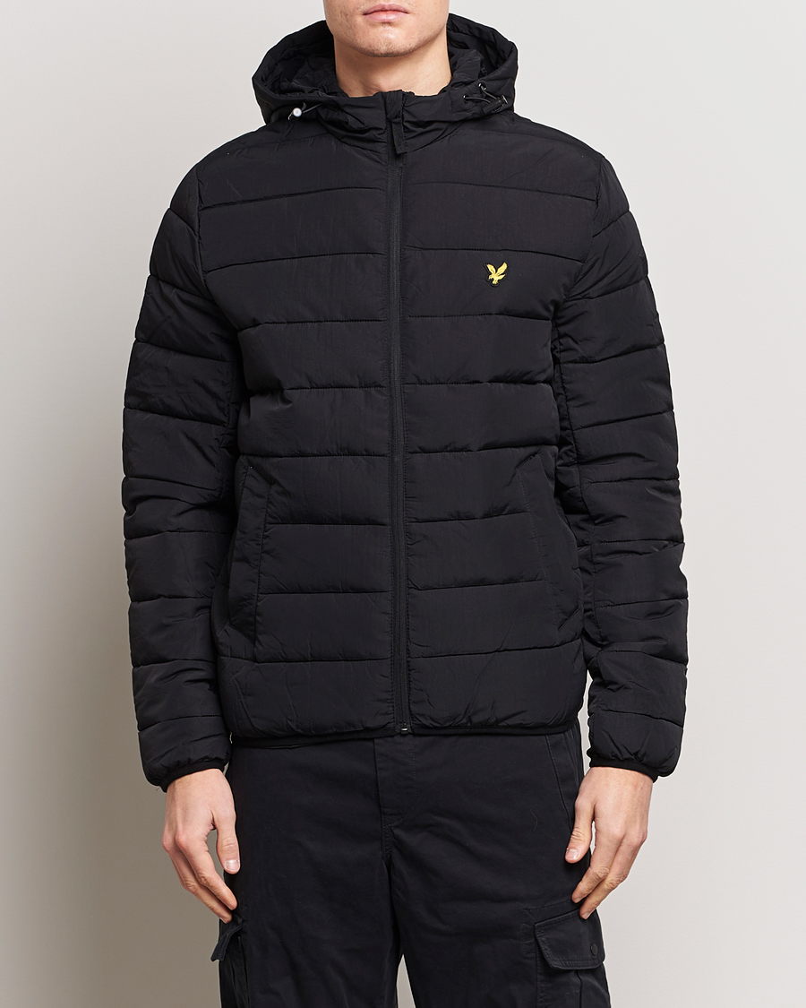 Herr | Lyle & Scott | Lyle & Scott | Lightweight Puffer Jacket Jet Black