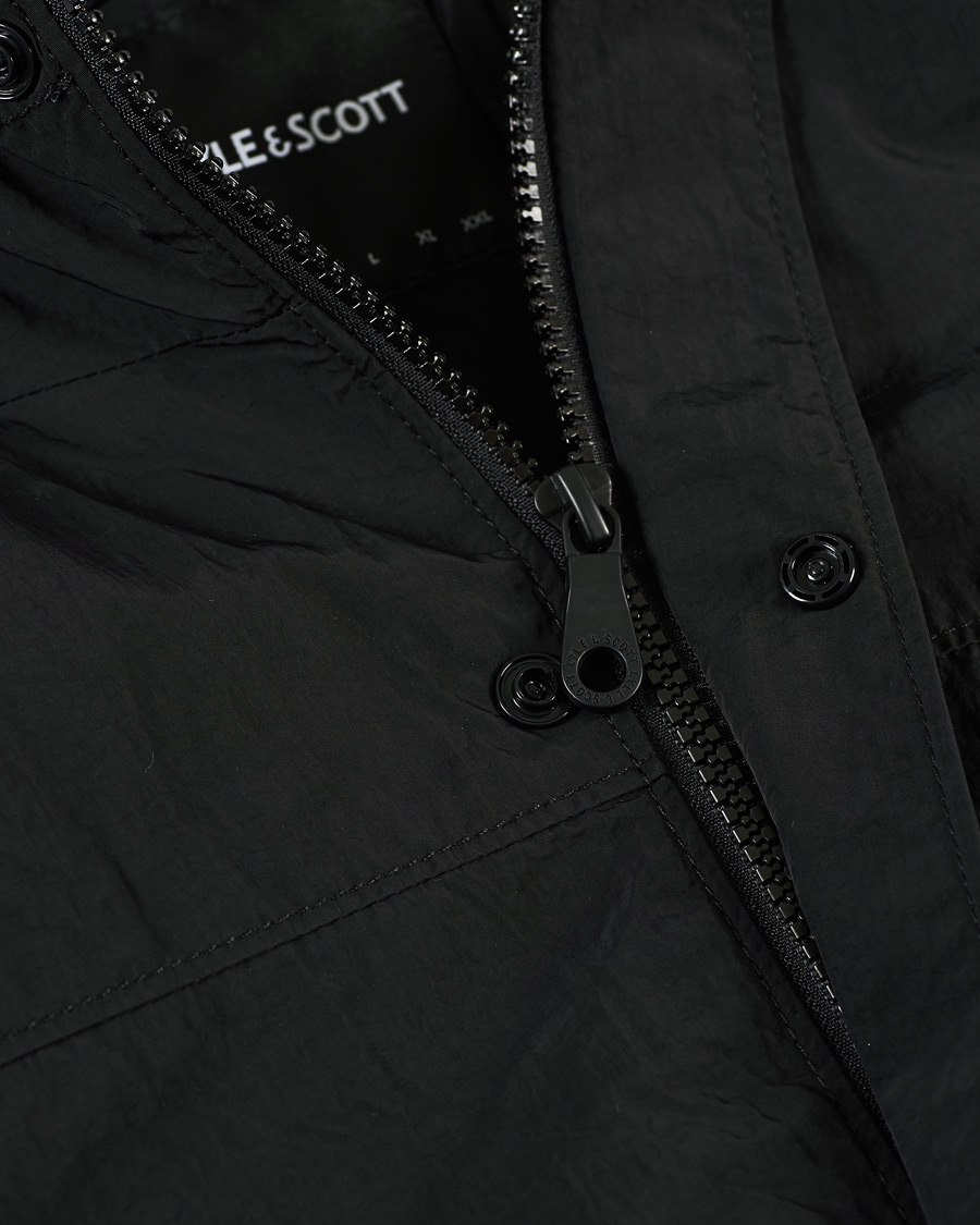 Herr | Jackor | Lyle & Scott | Hooded Pocket Jacket Black