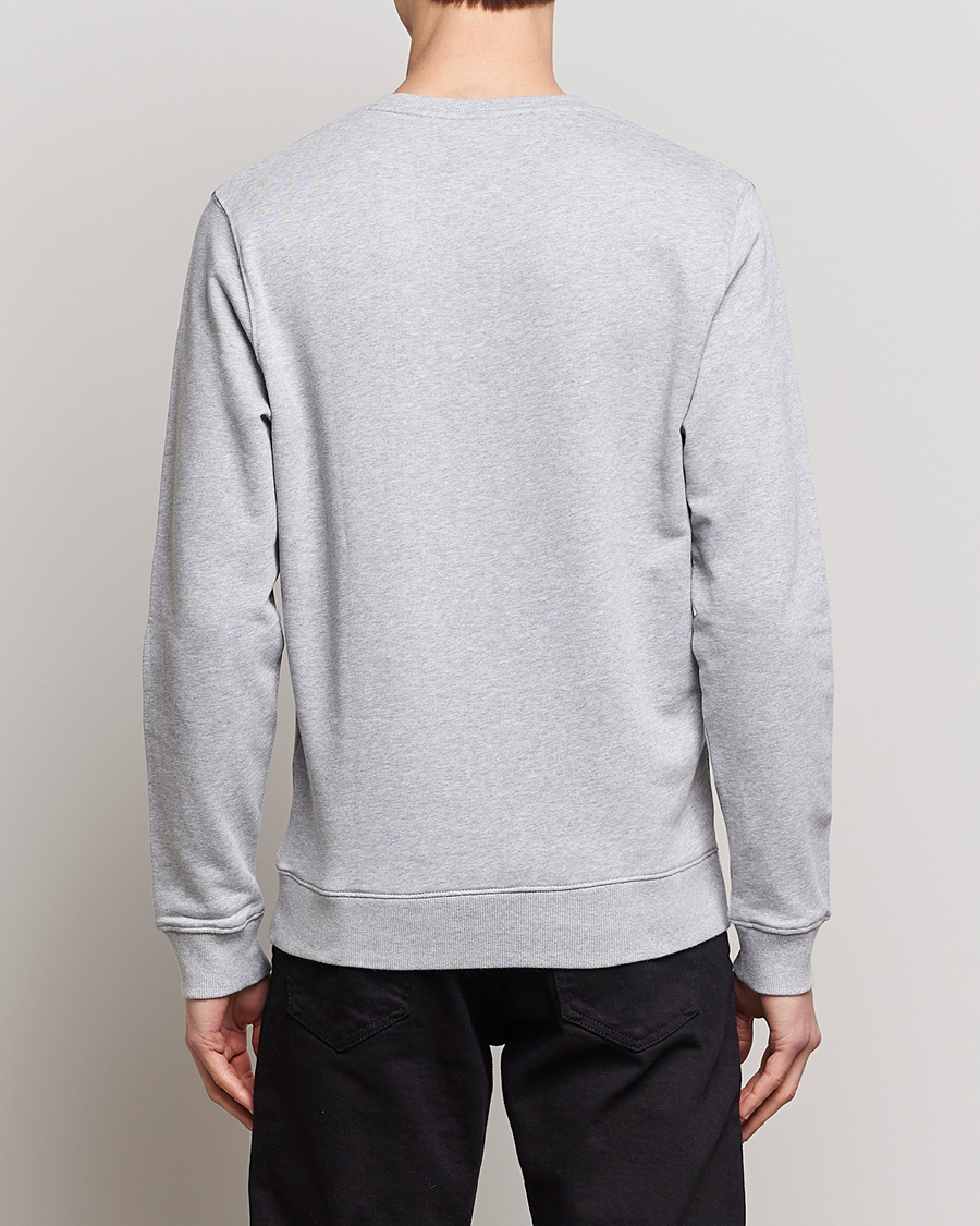 Herr | Tröjor | Lyle & Scott | Crew Neck Cotton Sweatershirt Light Grey Marl