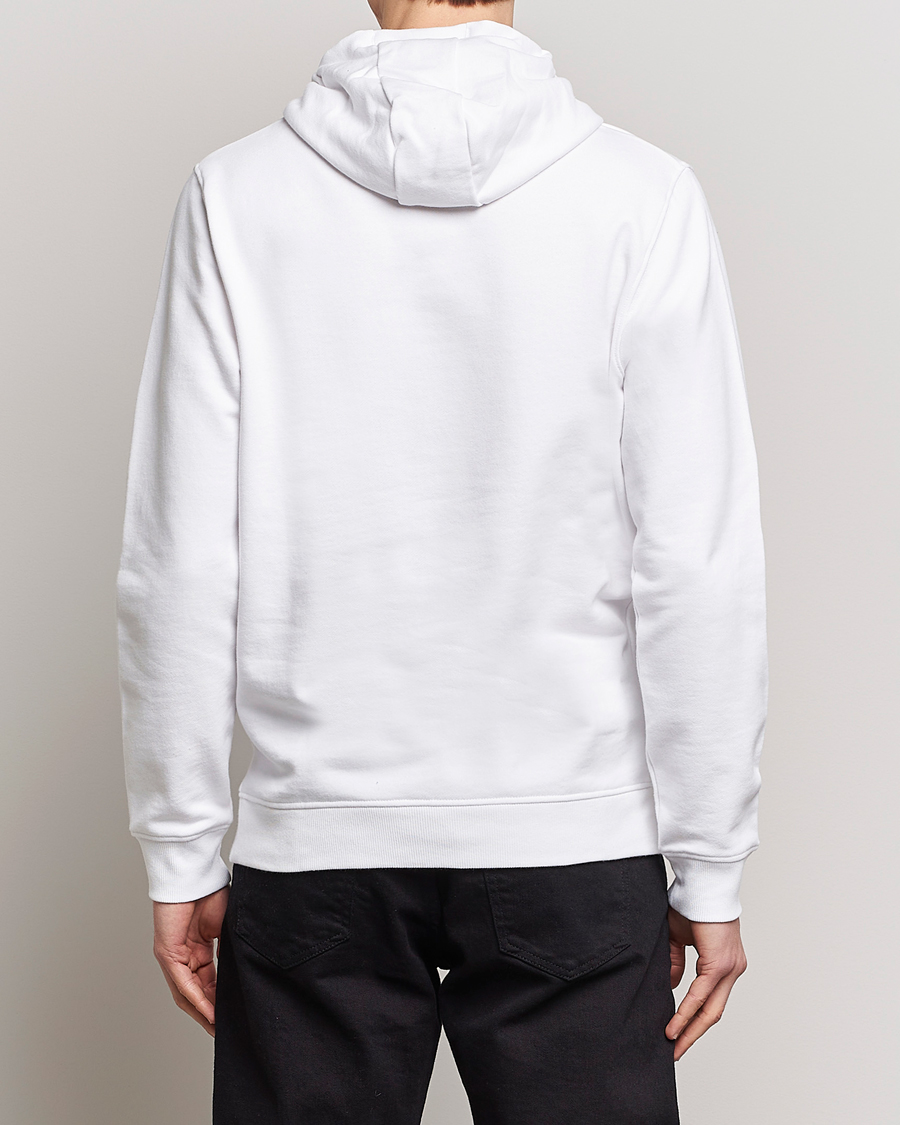 Herr | Tröjor | Lyle & Scott | Pullover Organic Cotton Pullover Hoodie White