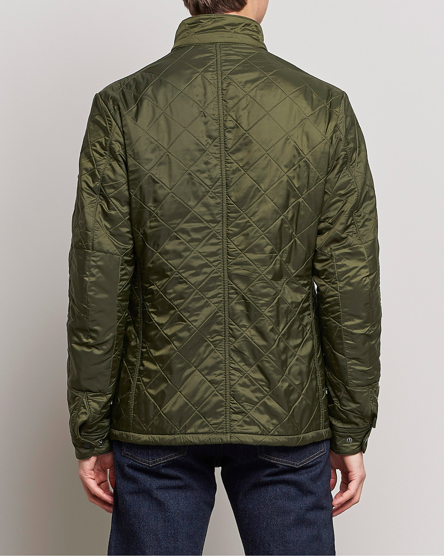 Herr | Jackor | Barbour International | Ariel Polarquilt International Jacket Olive