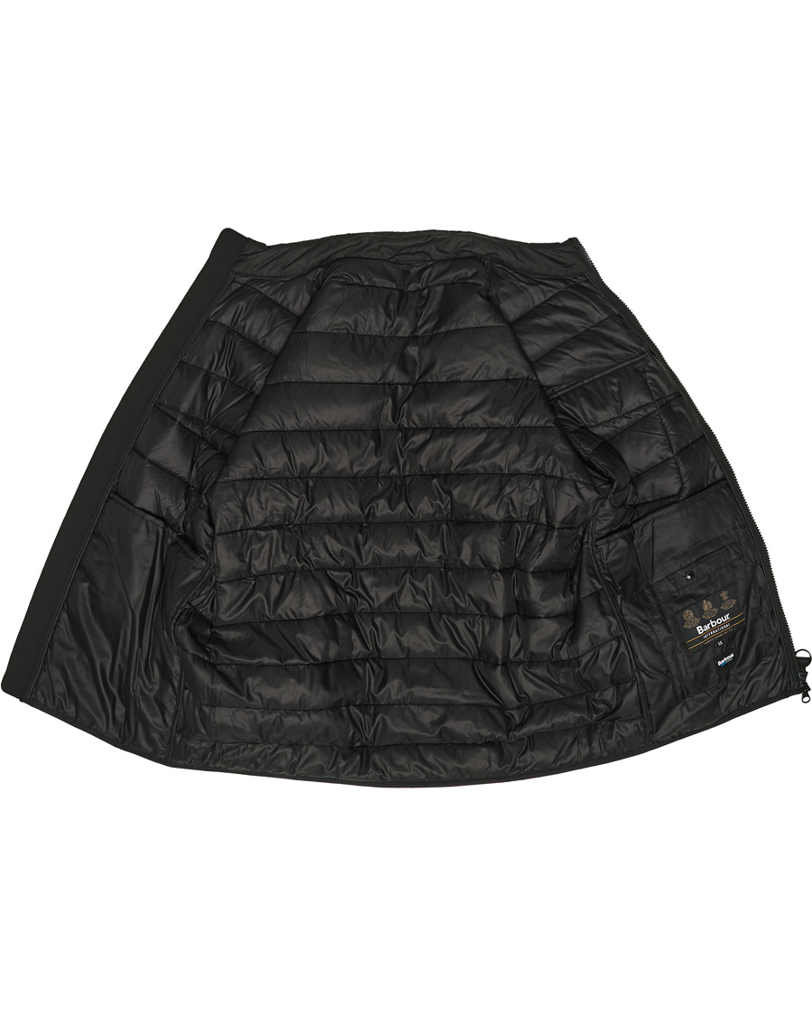 Herr | Jackor | Barbour International | Winter Chain Baffle Quilt Jacket Black