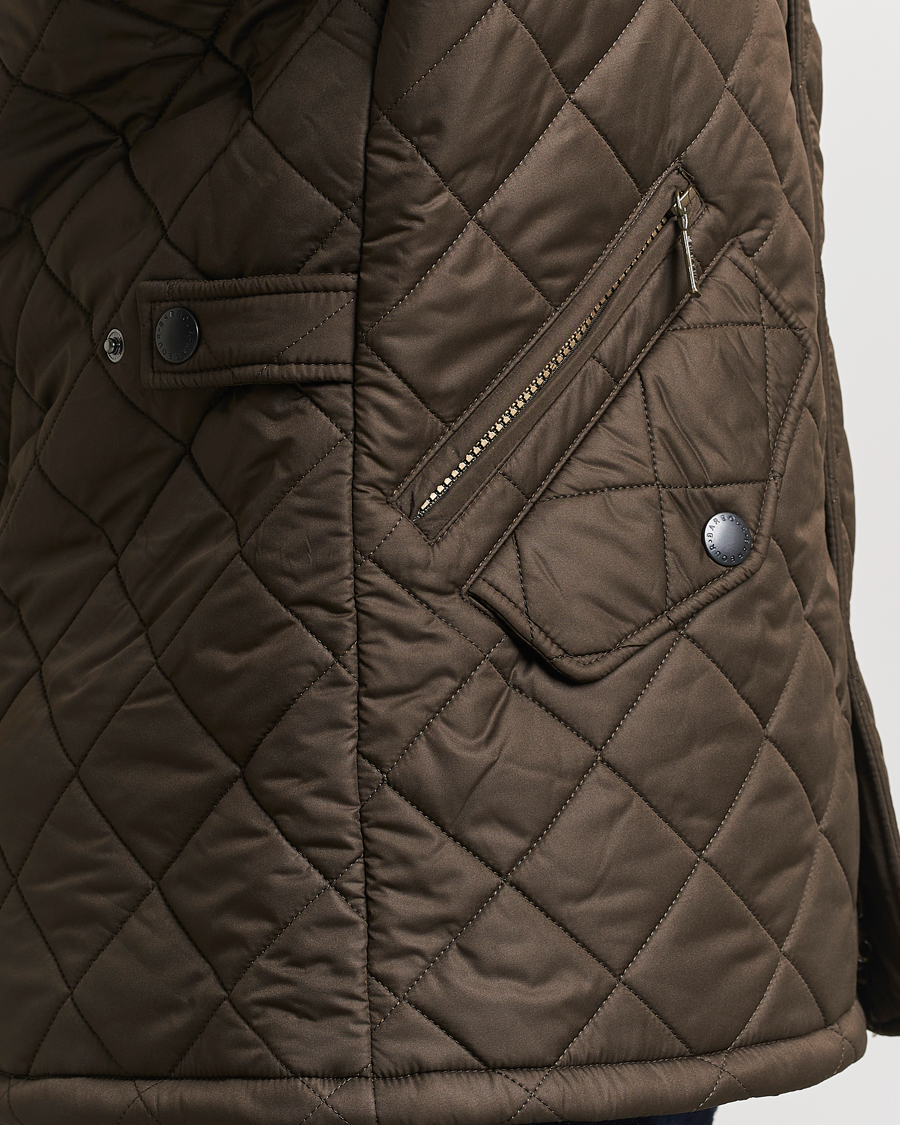 Herr | Jackor | Barbour Lifestyle | Powell Quilted Jacket Olive