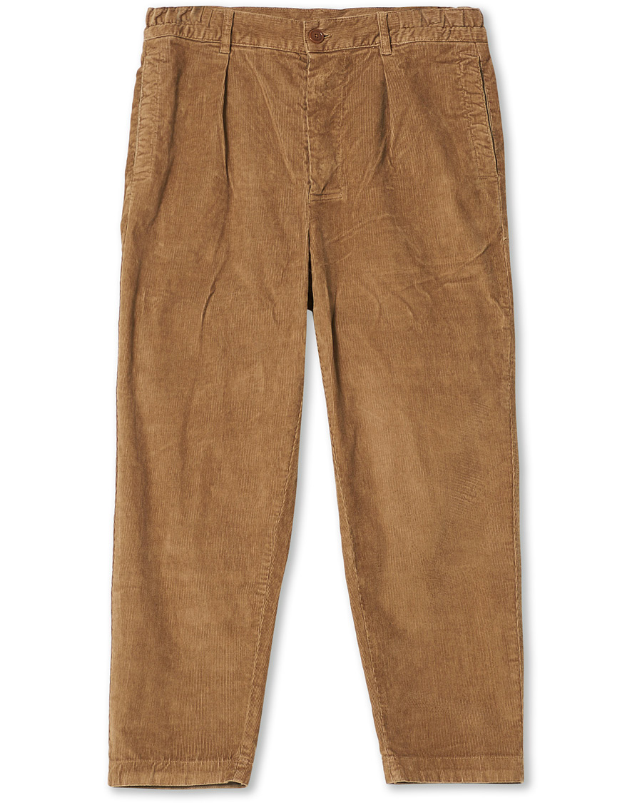 Herr | Byxor | Barbour White Label | Frank Corduroy Trousers Sandstone