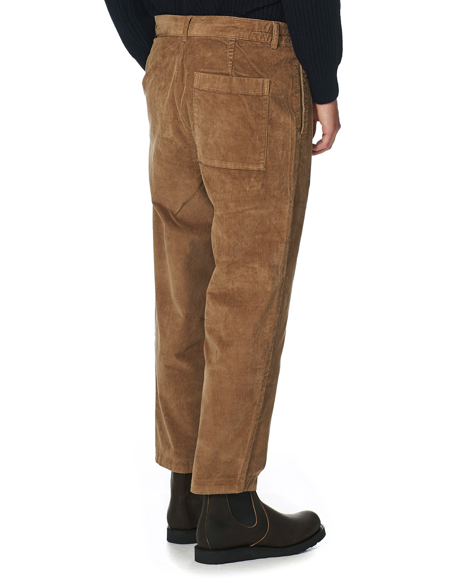 Herr | Byxor | Barbour White Label | Frank Corduroy Trousers Sandstone