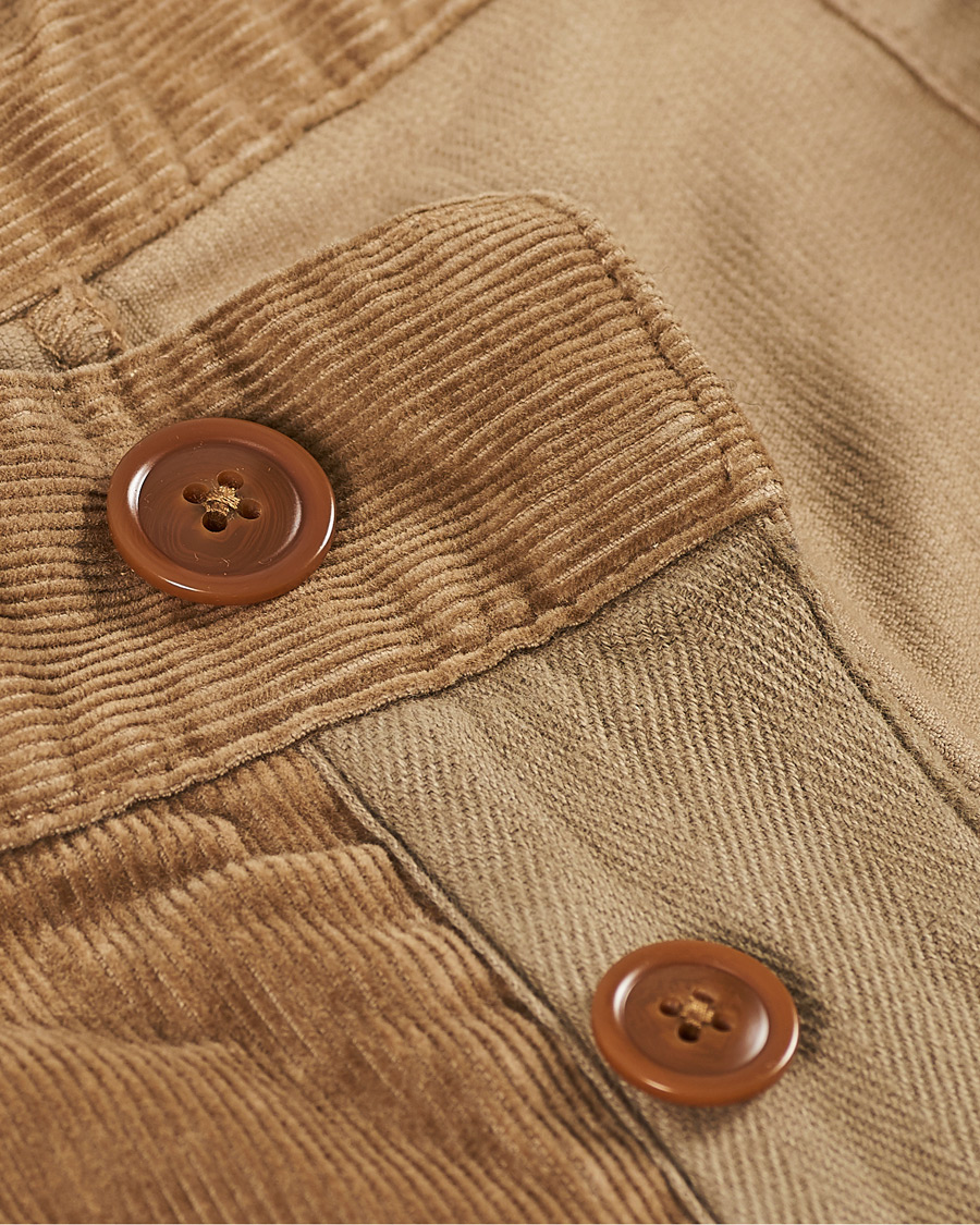 Herr | Byxor | Barbour White Label | Frank Corduroy Trousers Sandstone