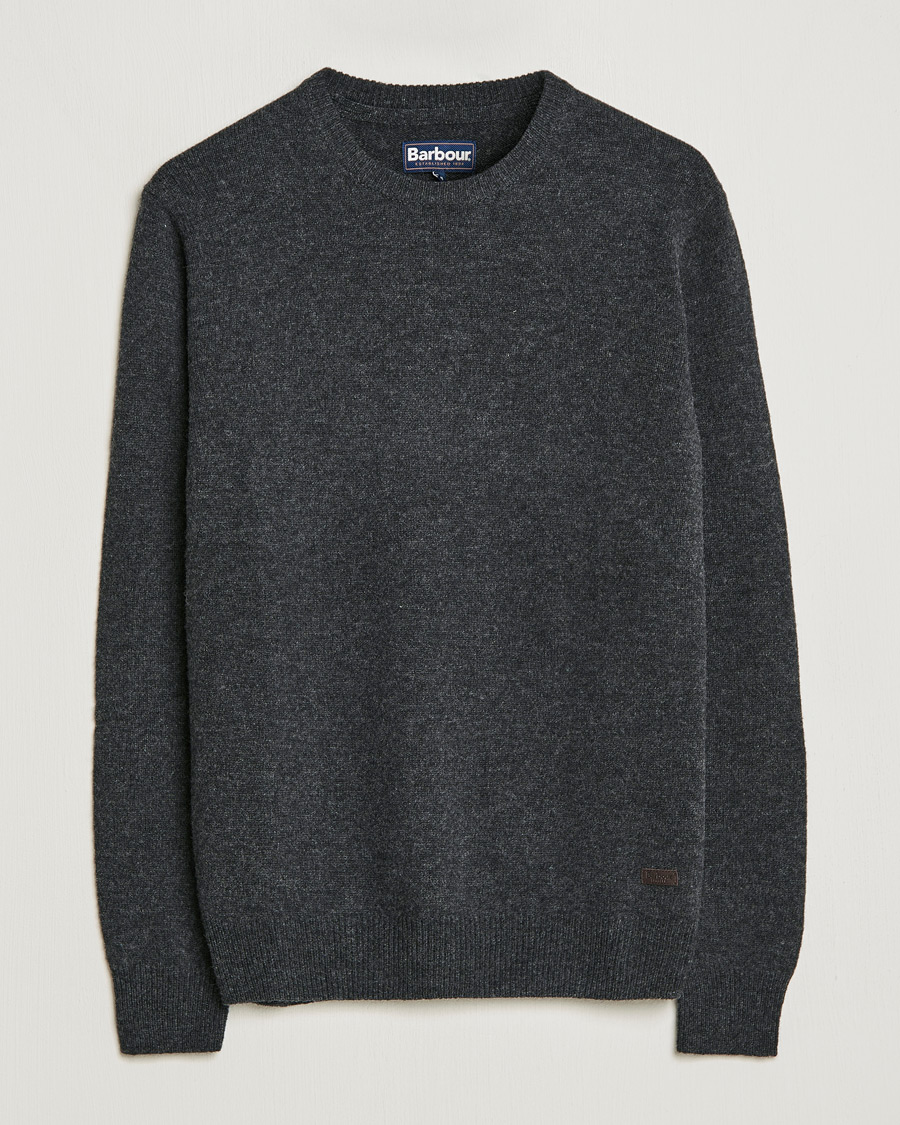 Herr | | Barbour Lifestyle | Patch Crew Charcoal